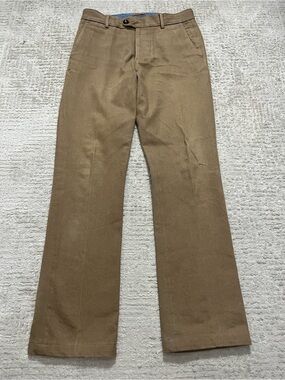 Gustin Cotton Straight Khaki Pants